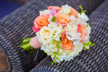 Wedding flowers bride bouquet marrige decor