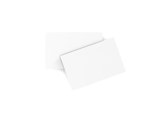 Visitenkarte weiß