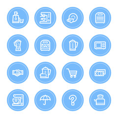 Kitchen Appliances Web Icons