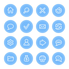 Web & internet icons set