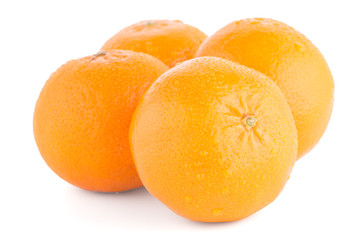 Ripe tangerine or mandarin