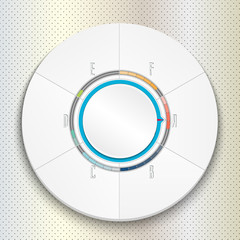 Circular Progress Bar can be used for infographics