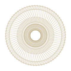 circular pattern.