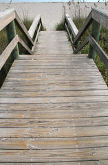 Wooden Steps to Beach