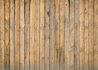 Old grunge fence of wood panels