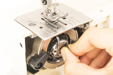 device of the sewing machine