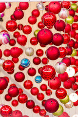 Colorful Christmas Ornaments