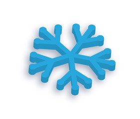 3d Snowflake