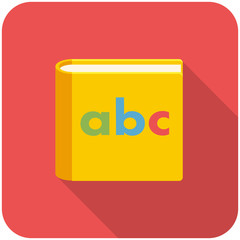 Alphabet book icon