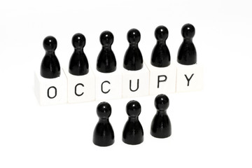 Occupy-Bewegung - obrazy, fototapety, plakaty