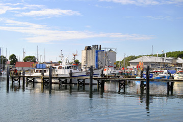 Hafensteg Heiligenhafen Germany