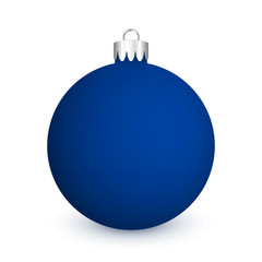 Dark Blue Christmas Ball