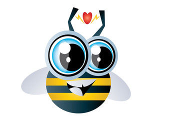 zakochana pszczoła © monikakosz