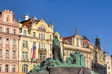 Jan Hus Denkmal in Prag