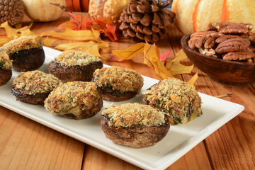 Stuffed mushrooms