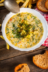 Vegetable soup.
