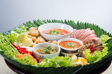 Khantoke. Khantoke dinners have long been a popular tourist attr