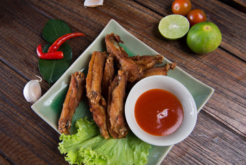 Fried chicken wings