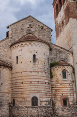 Fototapeta na wymiar particular of a church in Italy