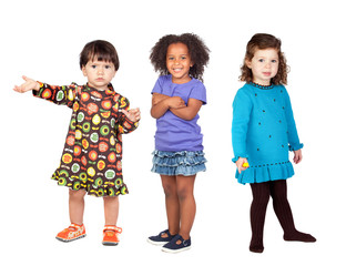 Three funny children