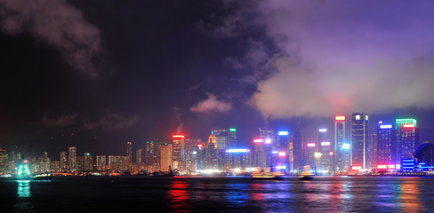 Fototapeta premium Hong Kong skyline