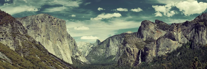 Wandcirkels plexiglas Yosemite Valley © rabbit75_fot