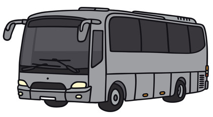 Hand drawing of a bus - not a real model © vostal