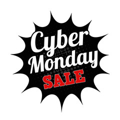 Cyber Monday sale stamp