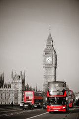 Obraz na płótnie Canvas Bus in London