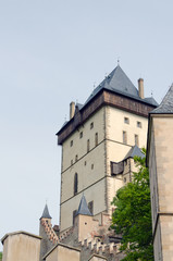 Fototapeta na wymiar Royal castle Karlstejn