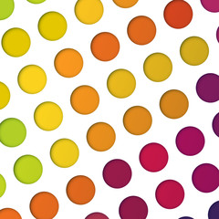 Fototapeta na wymiar Abstract colorful circles background