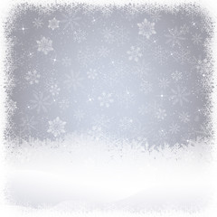 雪　クリスマス　背景