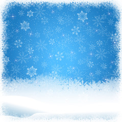 雪　クリスマス　背景