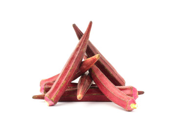 Red okra
