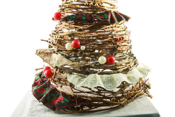 handmade New Year tree