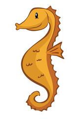 Sea Horse Cartoon