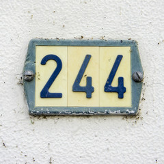 Number 244