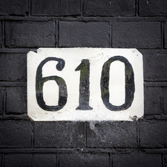 Number 610