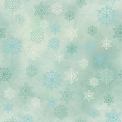 Wrapping Vintage Paper Snowflake Seamless Pattern