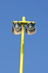 Fototapeta premium two lamps on passenger ship