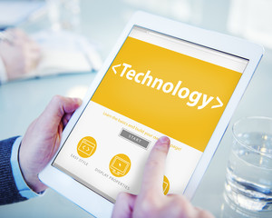 The Cloud Data Center Technology Online Internet Concept