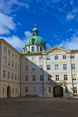 Fototapeta na wymiar Royal palace in Innsbruck Austria