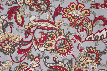 Background texture fabric floral pattern.