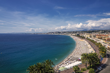 Obraz premium Bucht vor Nice