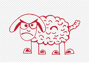 sheep cartoon