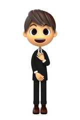 承知するビジネスマン