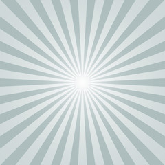 The sun and the sun's rays on gray background