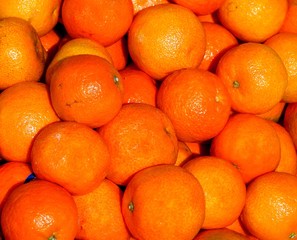 background of clementine oranges are rich in vitamin C