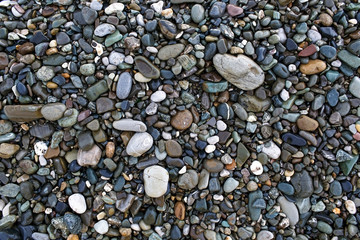 Sea stones background