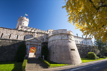 Fototapeta na wymiar Buonconsiglio castle and museum in Trento